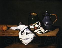 Paul Cezanne Still Life with Kettle Spain oil painting art